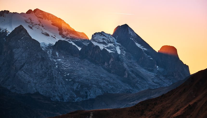 Experience the alpine mountains